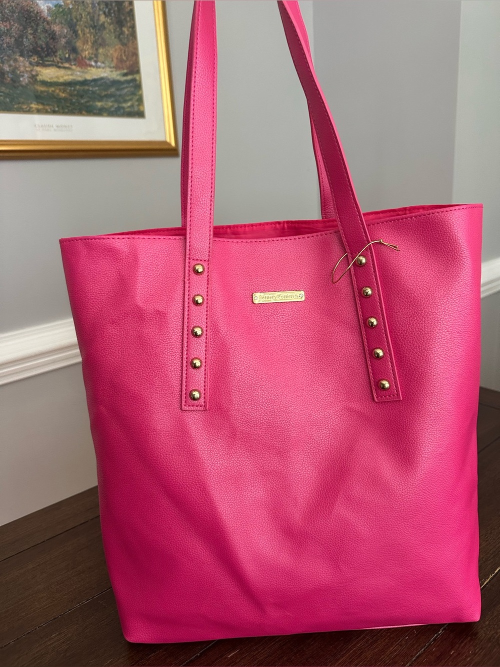 Juicy Couture studded tote bag